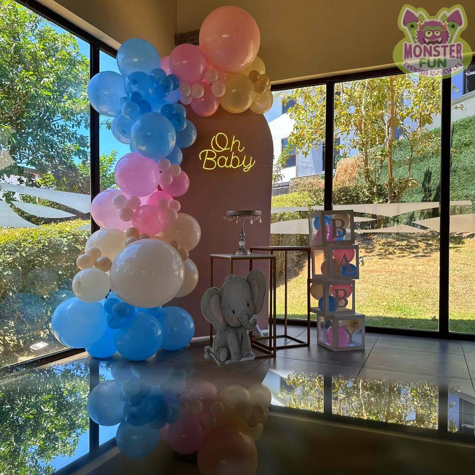 Montaje baby shower