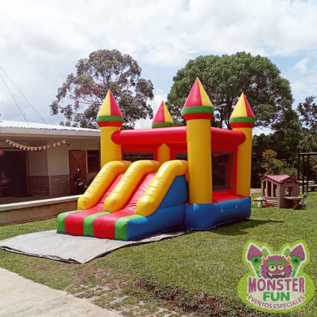 Castillo inflable para niños