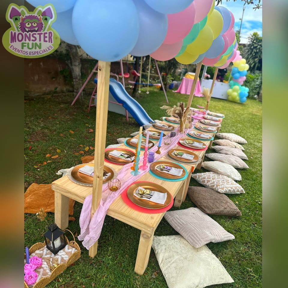 Decoración estilo picnic